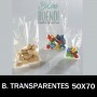 BOLSAS DE PLASTICO TRANSPARENTES 50X70