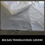 BOLSAS DE PLASTICO TRANSLUCIDAS 120X90 G.80