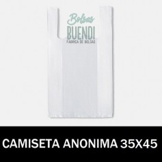 BOLSAS DE PLASTICO CAMISETA ANONIMAS 25X60 G.70